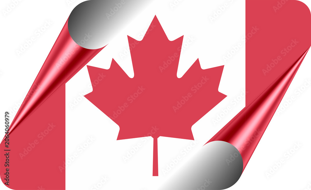 Obraz premium Canada Day Maple Leaf Flag