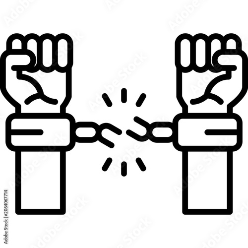 Freedom Line Icon
