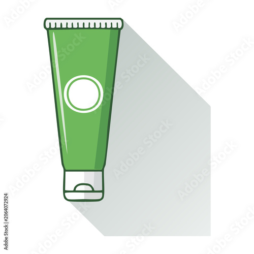 Green USB flash drive isolated on transparent background