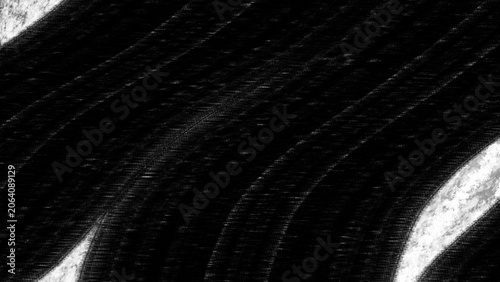 Foto Hand-Drawn Monochrome Abstract Illustration