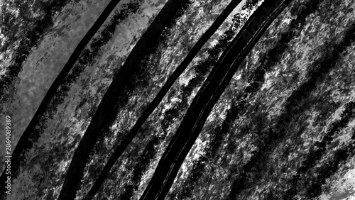 Foto Hand-Drawn Monochrome Abstract Illustration