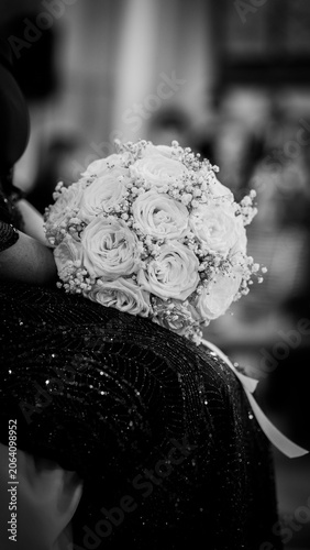 Closeup photo of a bouquet of flowers