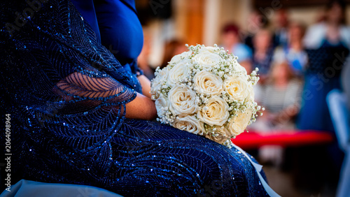 Closeup photo of a bouquet of flowers