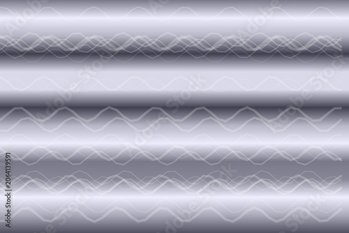 Abstract silver wave pattern background