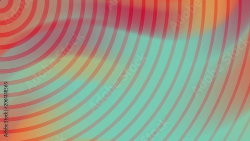 Abstract background with colorful circles and lines pattern animation for presentation design suitable for modern designs and digital project suitable