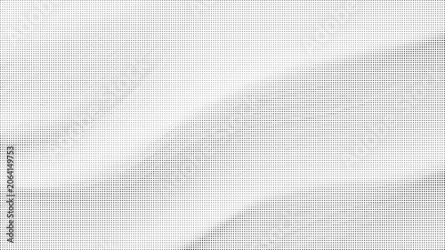 Cuadro en lienzo Abstract halftone dot pattern background with gray and black squares in a grid l