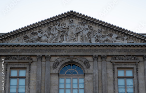 Konstfotografi Classical/Neoclassical building façades, columns, pediments, Statues, Greco-Roman shapes and design, Ornaments