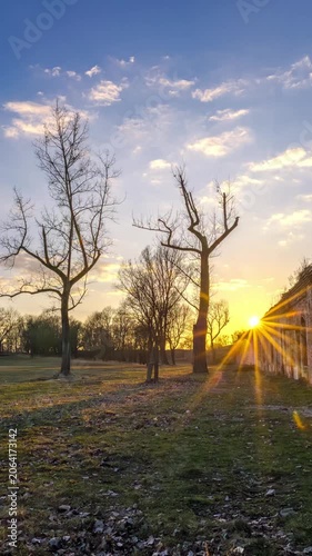 sunset timelapse