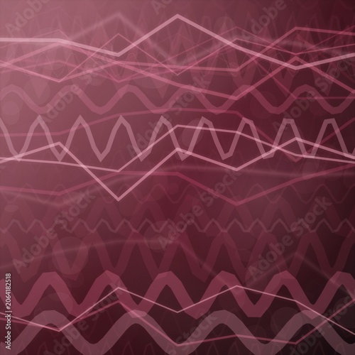 Seamless abstract pink wave pattern background