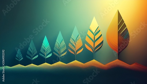 growth concept background