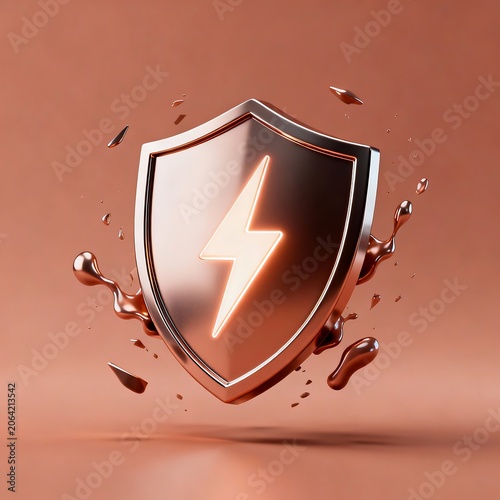 Liquid Metal Shield Exploded View