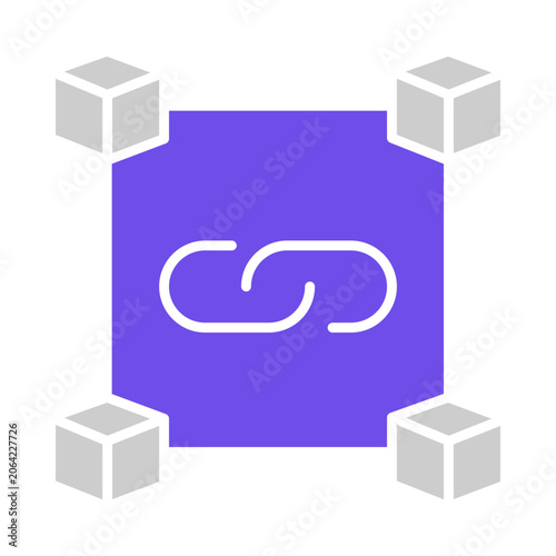 Blockchain Technology System, Decentralized Ledger Network, Crypto Blockchain Concept, Smart Contract Platform Design, Secure Digital Transaction System, icon, vector