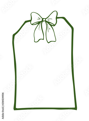 Konstfotografi Whimsy Garden Frame in green color