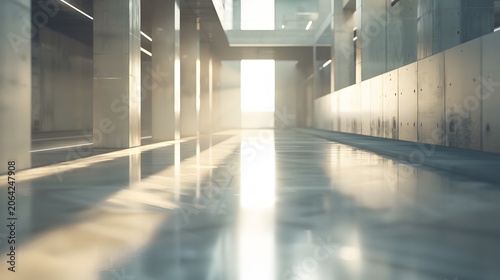 corridor in the airport