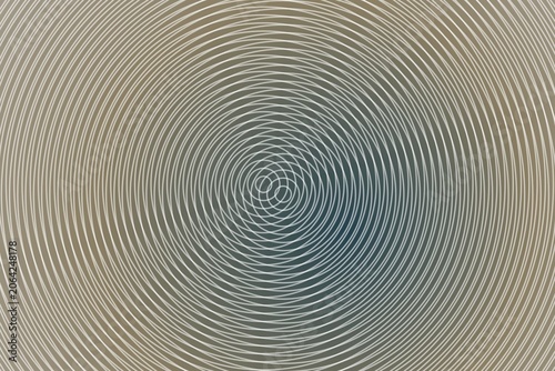 Abstract concentric circles pattern with gradient background