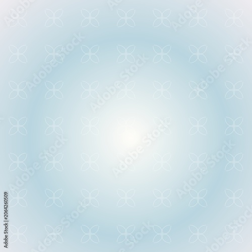 Abstract geometric pattern background with blue gradient