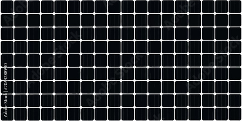 Scintillating Grid Optical Illusion Background Black Squares and White Dots Pattern