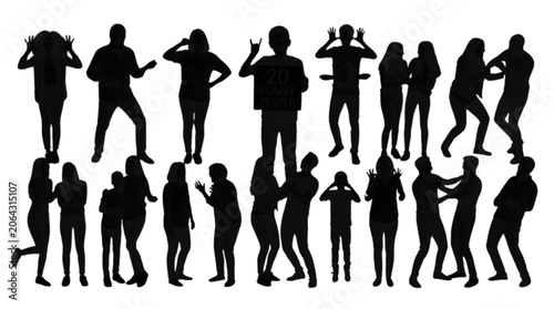 Photos Group of diverse people standing in a line
