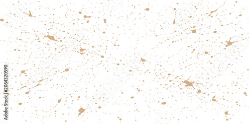 Abstract Splatter Texture: A striking abstract background featuring a chaotic yet artistic splatter pattern of beige and brown paint droplets on a white canvas.