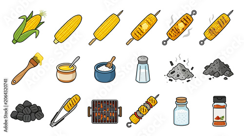 Grilled Corn on Cob.
