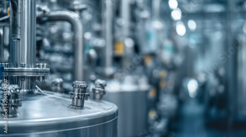 Stainless steel industrial processing pipeline system manufacturing technology