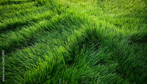 green grass texture well groomed turf in the garden