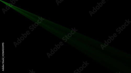 Abstract black background  and teal green light beams shining from opposite corners. Glitter, shiny, bright, flare footage Isolated light rays animation, cc light rays on cc star bust 