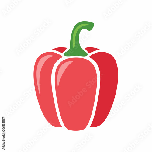 Red Bell Pepper Icon