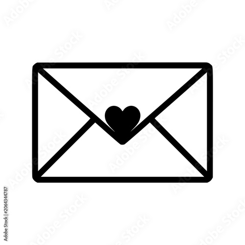 Mail envelope icon