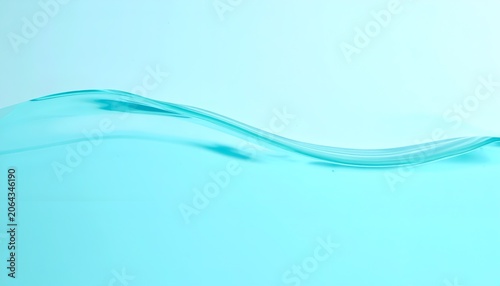 Soft pastel blue water texture with gentle wave motion, minimalist aesthetic, clean background