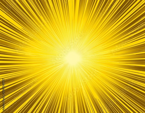 yellow comic burst background
