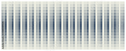 Minimalist geometric vector illustration with repeating dark gray vertical lines pattern.