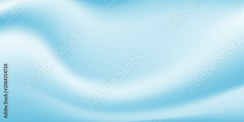 Obraz na plátně Blue-green gradient studio room abstract background pattern walls and floor refl