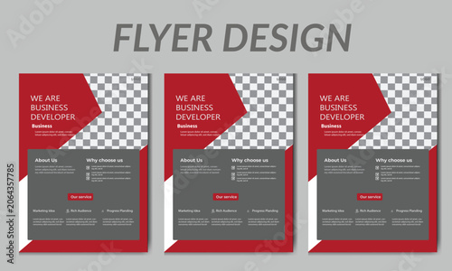 Creative Agency Flyer Template for Corporate Promotion