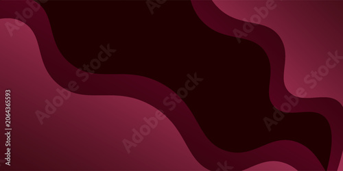 Bilde på lerret Luxury burgundy simple silk fabric with velvet texture and elegant flowing waves