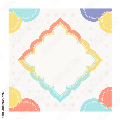 Abstract heart vector design