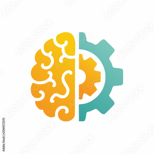 Brain and Gear Logo