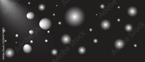 Geometric drop background. for your gradient banner  design cover page. black and white Vector illustration.