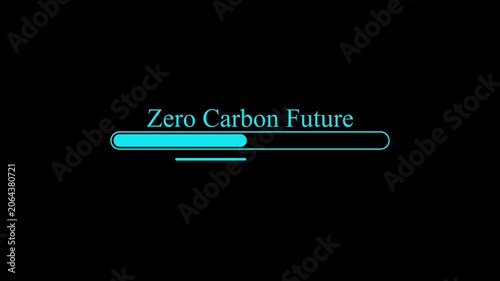 Neon Progress Bar Animation,Energy Transformation Blue Neon Loading Bar,Eco Future Green Neon Progress Bar