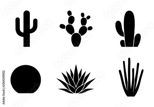 Desert Plants Icons