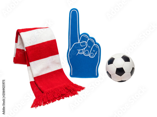 Принти на полотні Sports Fan Accessories for Game Day Celebration