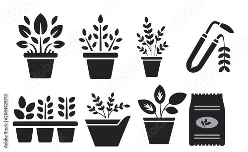 Flower Tree tob leaf spring natural vector design