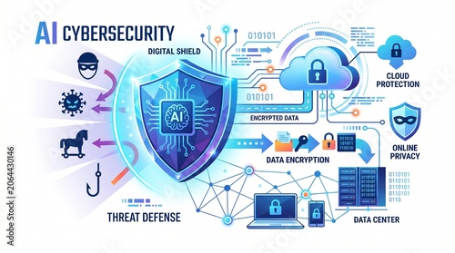 AI Cyber Security Shield for Data Protection and Privacy