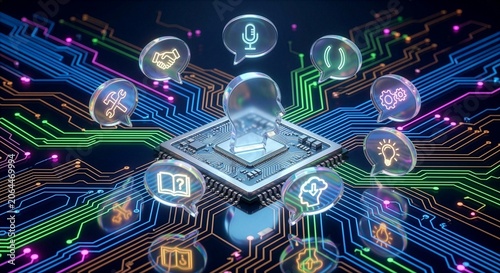 AI Agent Artificial Intelligence chatbot automation completing tasks and workloads without human intervention