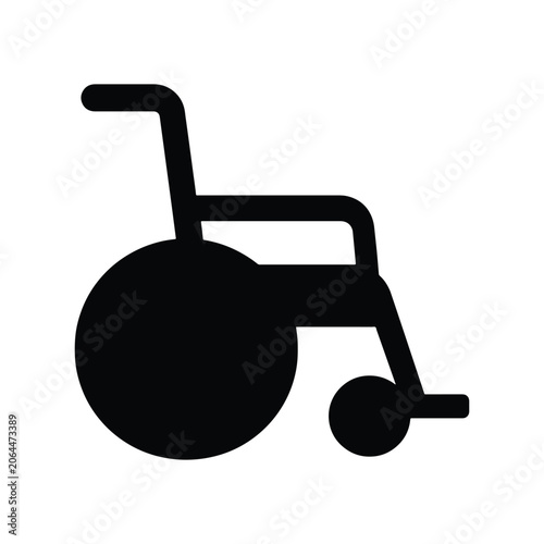 Wheelchair Icon for Mobility Assistance Support