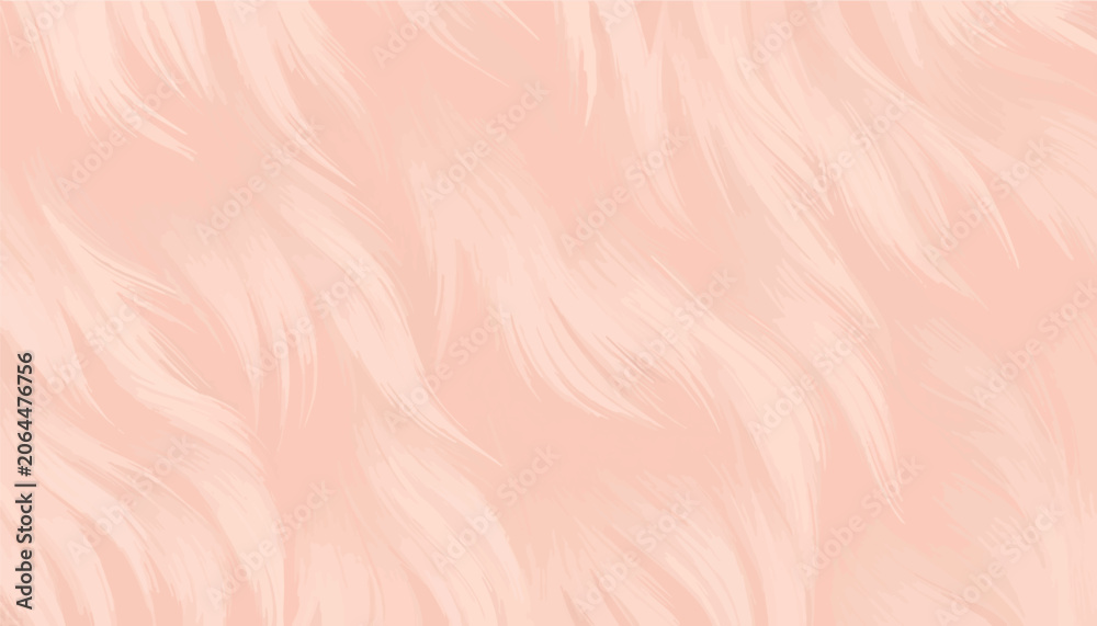 Fototapeta premium Abstract background featuring soft wavy lines and fur-like texture in a delicate pastel peach color palette, perfect for elegant graphic design projects, luxury branding, and creative wallpapers.