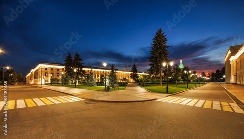 Photos Nizhny Novgorod Kremlin at night