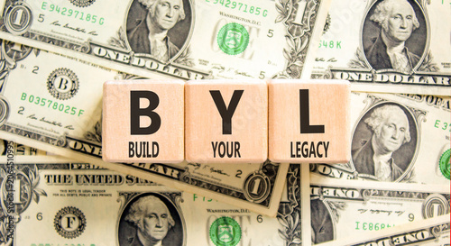 Foto BYL build your legacy symbol