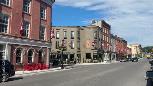 Cityscape and building exterior in Port Hope, Ontario, Canada