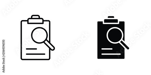 Obraz na płótnie Job description icons Designs. icon element in trendy styles